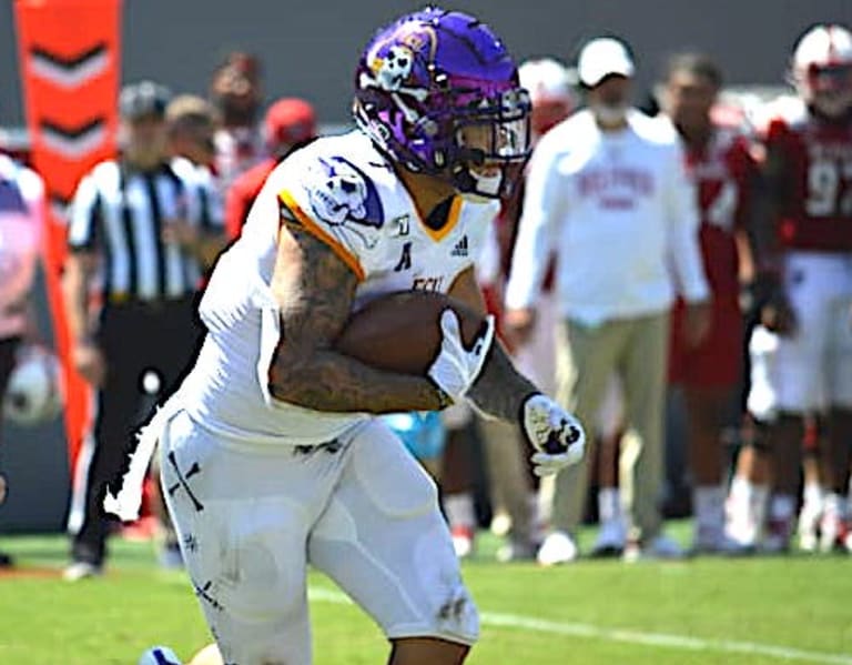 ECU junior RB Darius Pinnix enters transfer portal