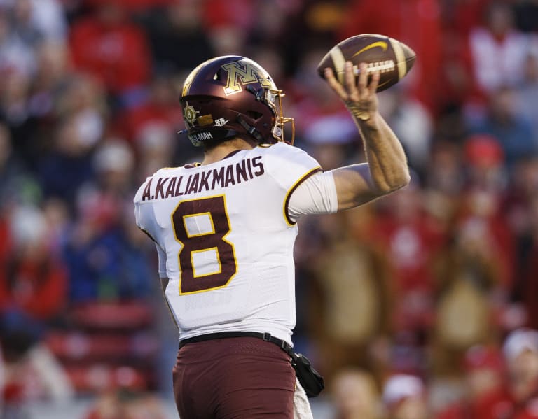 Minnesota turns its offense over to Athan Kaliakmanis, after the QB's  promising head start