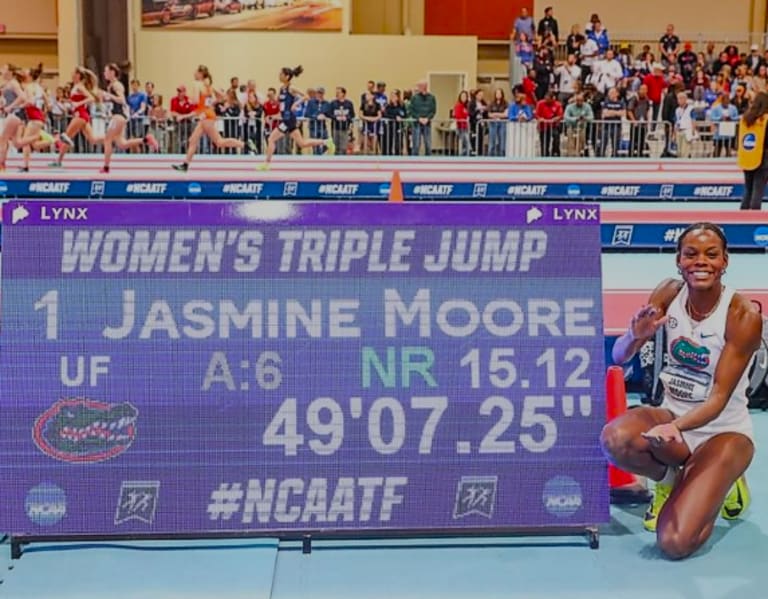 Jasmine Moore Leads the Way with Two National Titles - 1standTenFlorida