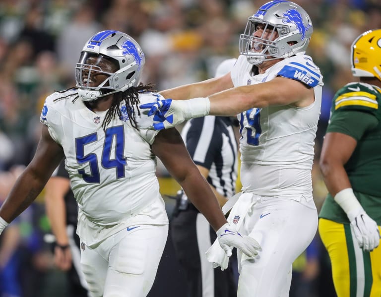 Lions defensive tackle Alim McNeill had himself a day against the Giants