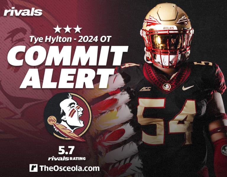 FSU Wins Instate Battle For Commitment Of 2024 OT Prospect Tye Hylton