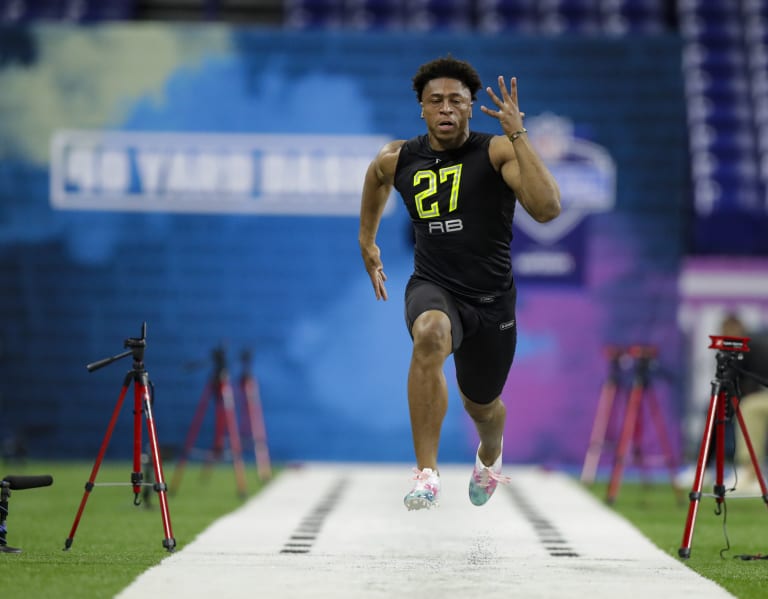 Combine RB Workout Results: Jonathan Taylor leads the way with 4.39 40 -  Acme Packing Company