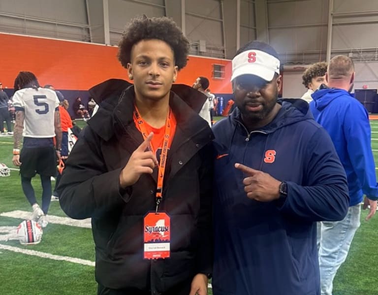 2025 QB Sherrad Bennard lll appreciates 'energy' during Syracuse visit