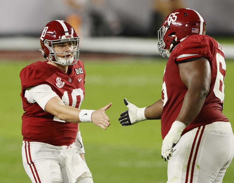 Alabama quarterback Mac Jones weighs in on NFL or playing 1 more year for  Nick Saban - Good Morning America