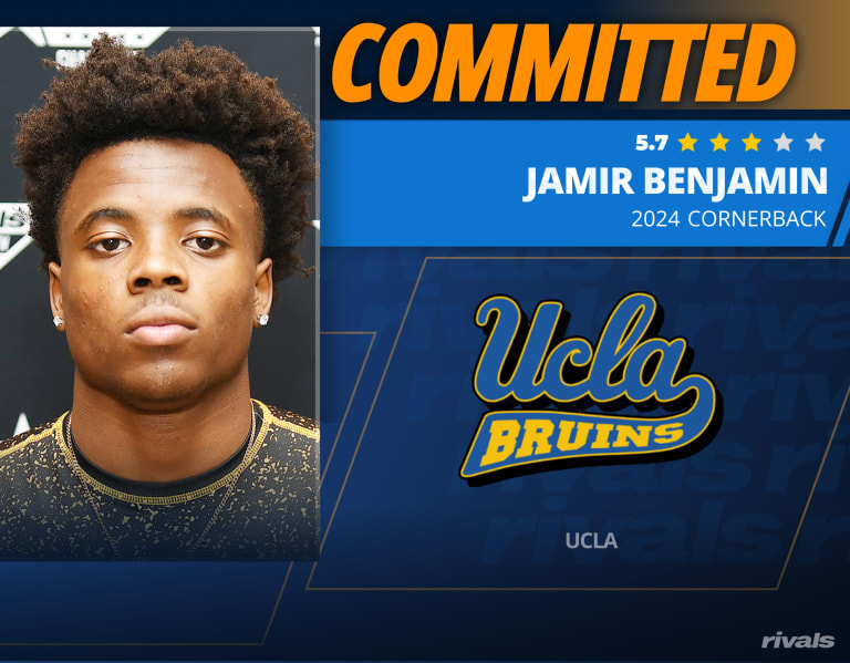 WATCH 2025 DB Jamir Benjamin breaks down his UCLA commitment decision