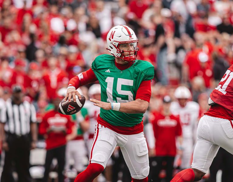 Dylan Raiola: Nebraska football QB flashes as star, Huskers show ...