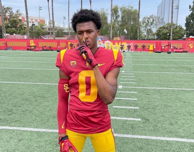 WATCH 2024 Rivals100 ATH Jordan Anderson recaps recent USC visit