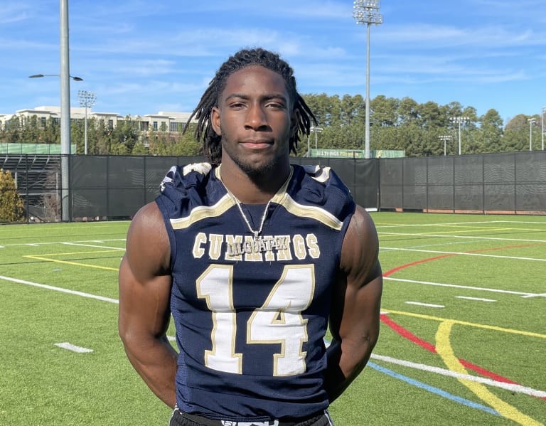 Burlington (N.C.) Cummings Senior Wide Receiver Jonathan Paylor ...