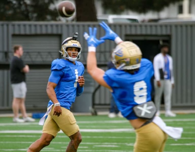 BruinBlitz  -  UCLA's spring showcase plays out like typical practice on Saturday