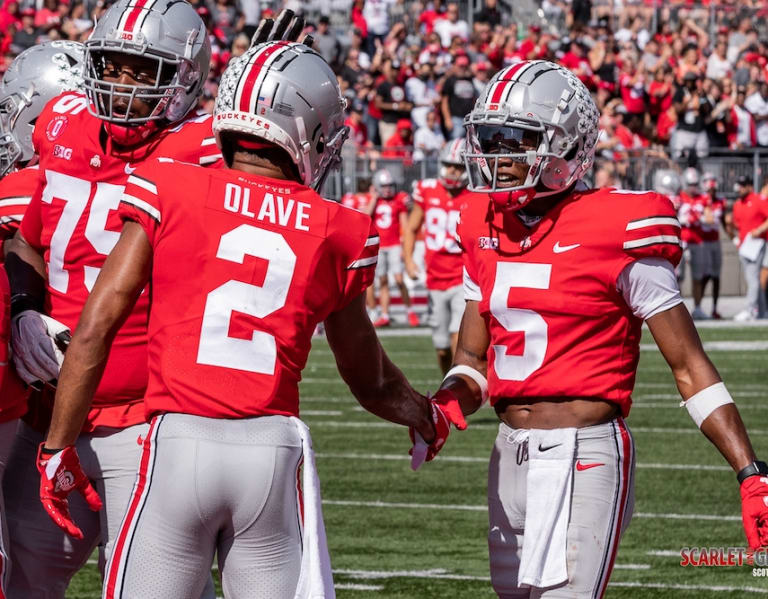 Ohio State football's Thayer Munford, Chris Olave and Garrett