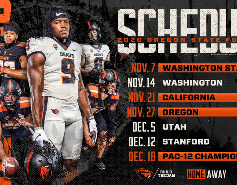 Oregon State 2020 Football Schedule BeaversEdge