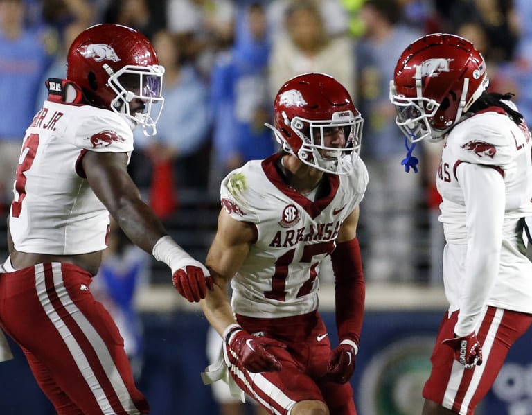 Arkansas football official depth chart for Mississippi State game BVM