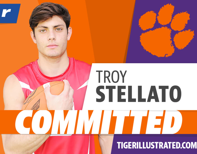 Clemson Tigers Clemson Football Recruiting Troy Stellato Commits To Clemson