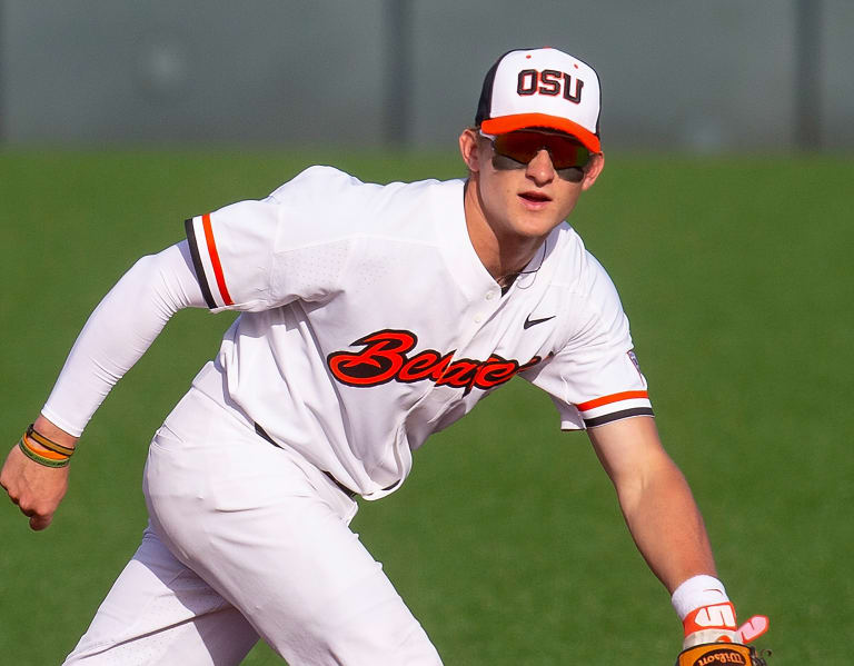 Oregon State Beavers Custom Name Number Black College Baseball