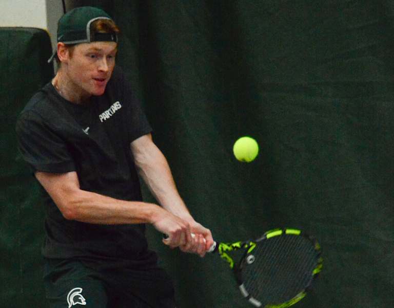 Michigan State Men's Tennis advances to the 2nd round of the NCAA Tourney