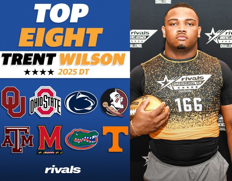Rivals250 DL Trent Wilson breaks down his top eight & upcoming visits ...