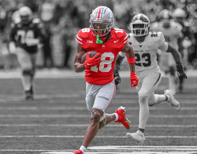 Receiver Marvin Harrison Impressed Early On For Buckeyes