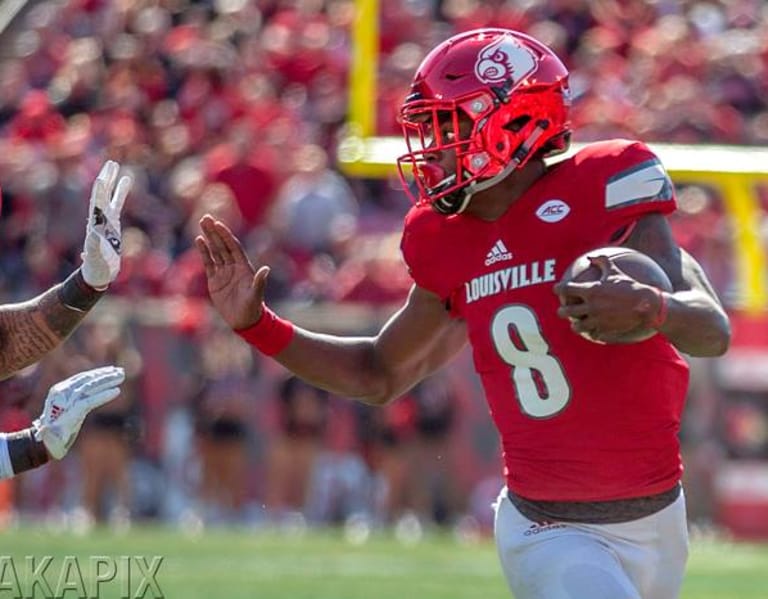 Lamar Jackson's jersey No. 8 will be retired by Louisville football