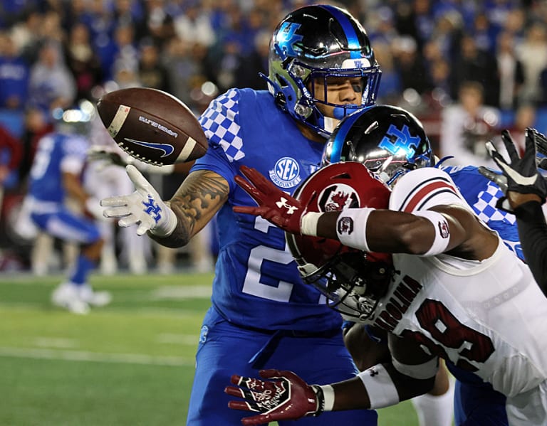 How Kentucky football backup QB Kaiya Sheron played vs. South Carolina