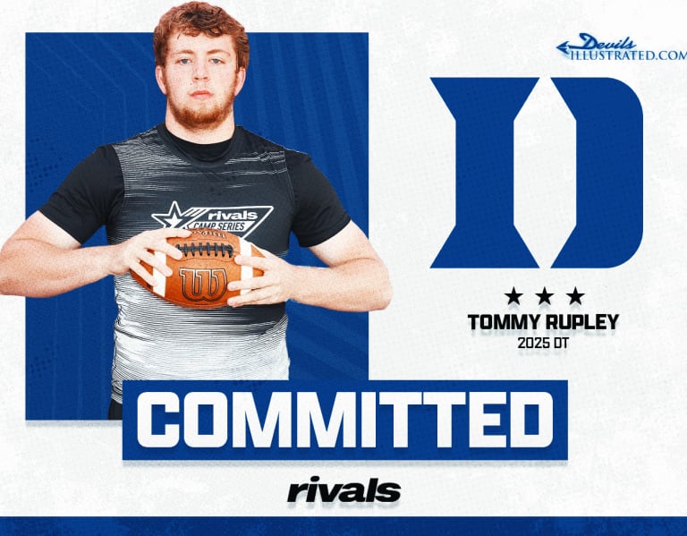 Defensive lineman Tommy Rupley announces his commitment to Duke