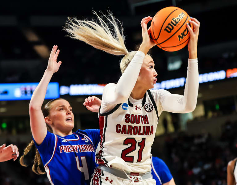 South Carolina WBB Handles Presbyterian 91-39 In NCAA Tournament Opener