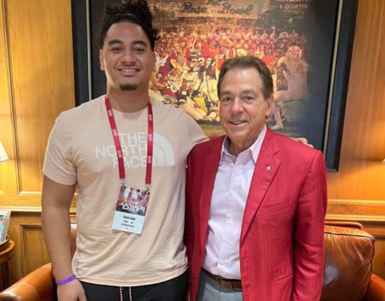 Isaia Faga Recaps Alabama OV, Leaves With Plenty To Consider ...