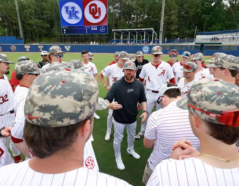 Where Alabama baseball will play in the NCAA Tournament