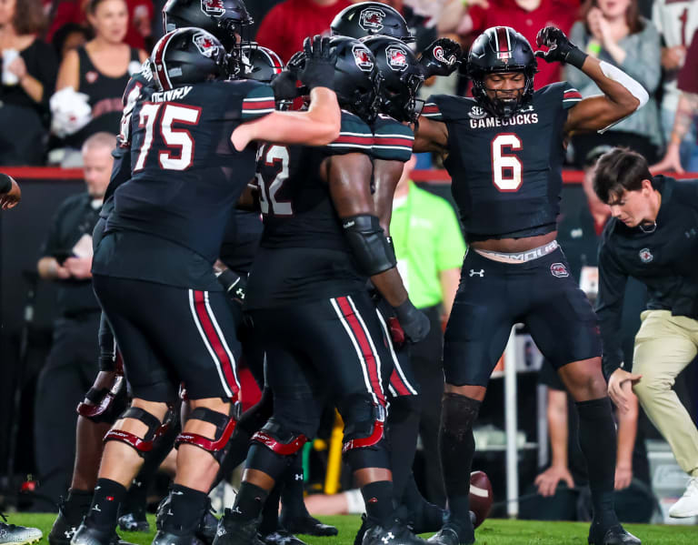 South Carolina's offensive line experiencing benefits of continuity