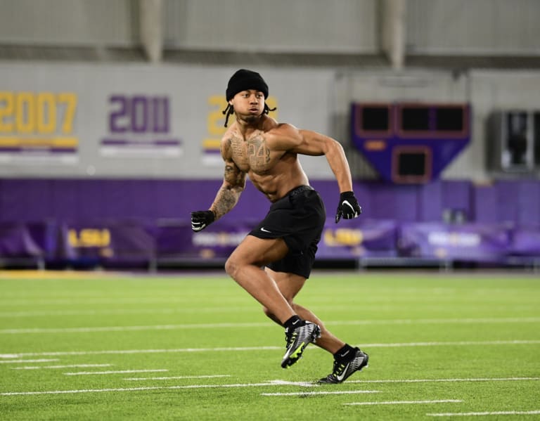 PFF College on X: He's back. Impressive Pro Day for Stingley Jr.   / X