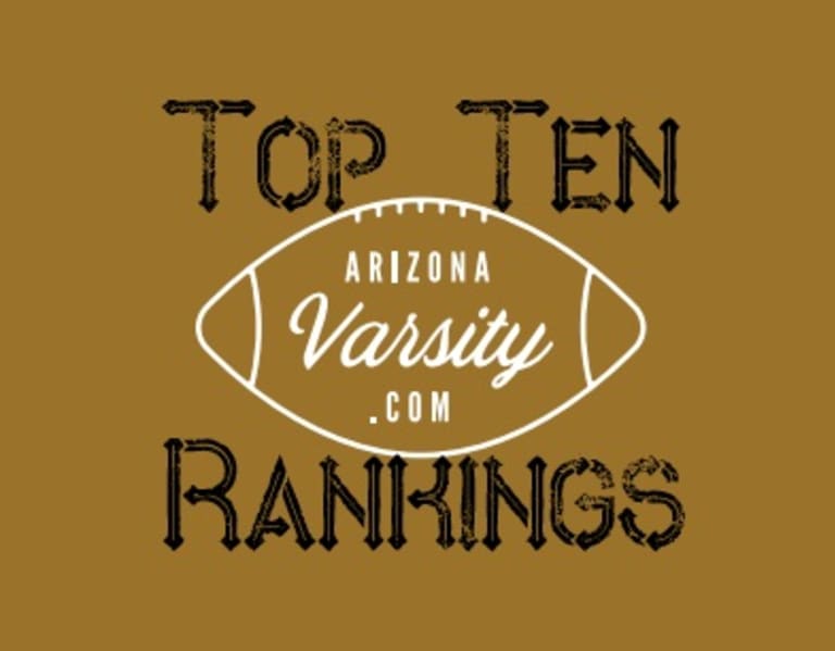 Arizona Varsity High School Football 2A-6A Rankings- 10/29/24