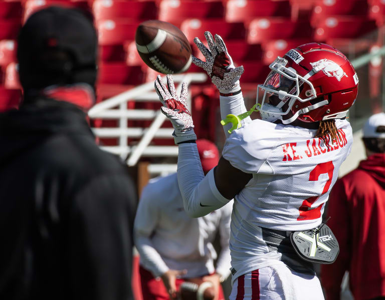 New wide receiver pecking order unleashes Arkansas football offense