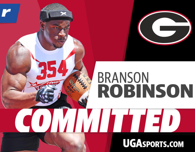 The nations No. 1 running back, Branson Robinson, commits to UGA - UGASports