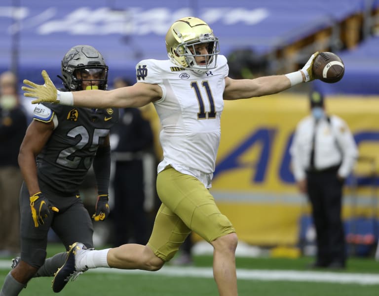 Northwestern Transfer Ben Skowronek Makes Sudden Impact At Notre Dame