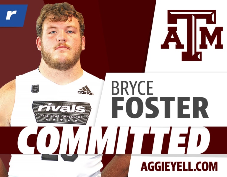 Texas A&M lands five-star OL Bryce Foster - Rivals: Football ...