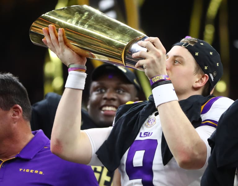 Joe Burrow tore rib cartilage in championship game, he says on podcast -  Death Valley Insider