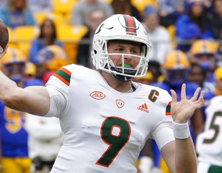 Miami Hurricanes' Tyler Van Dyke off to a strong start