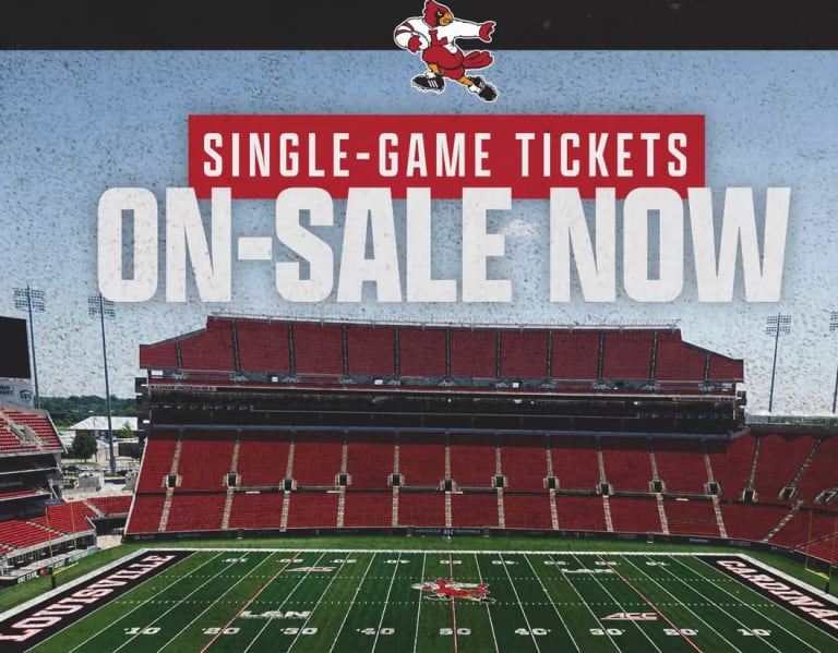 SingleGame Football Tickets on Sale Now CardinalSports Louisville Cardinals Football