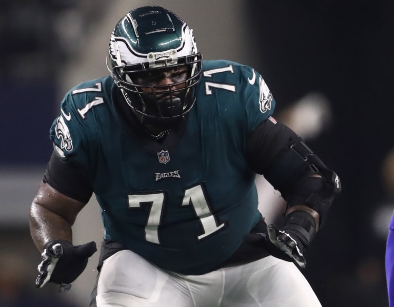 Philadelphia Eagles' Brandon Brooks was the highest-graded guard