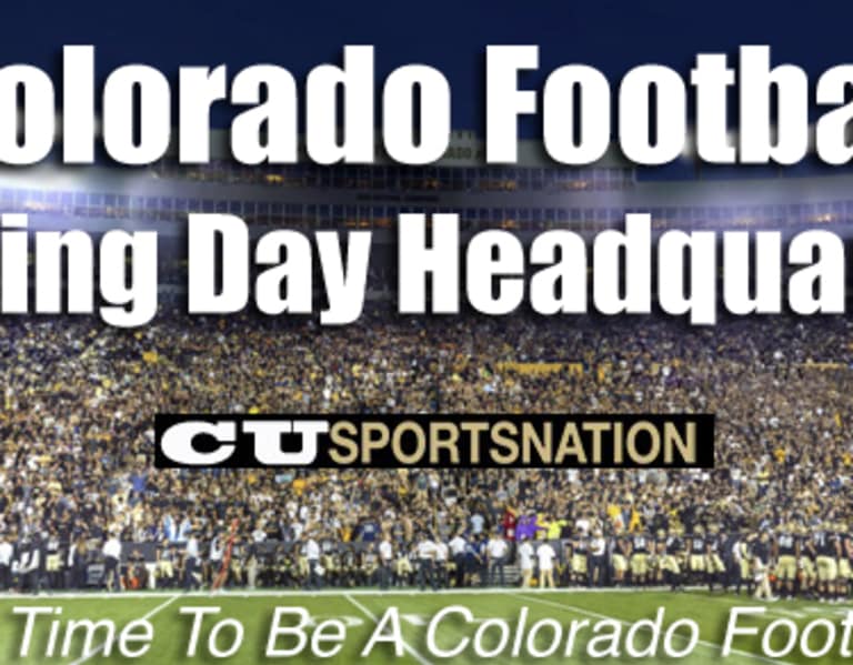 Colorado Football National Signing Day Headquarters CUSportsReport