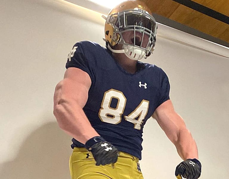 2023 Rivals100 FourStar Tight End Mac Markway On Notre Dame Football