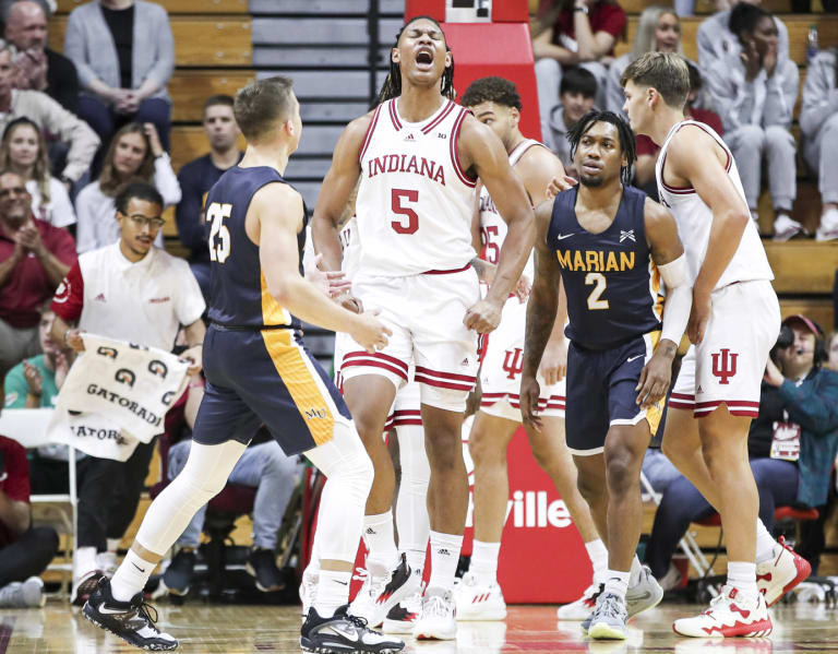 Iu Vs Marian Basketball 2025