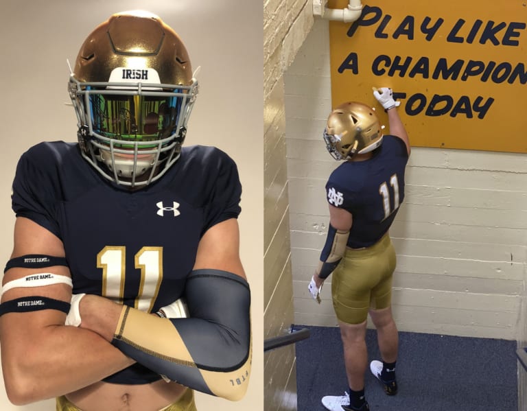 Notre Dame football: Irish 2023 recruiting class vaults back into the top-3