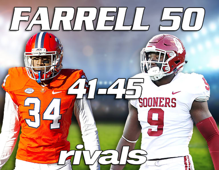 Farrell 50 Countdown of top CFB players rolls on with Nos. 4145