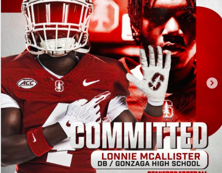 Stanford Football 2025 3star CB Lonnie McAllister commits to Stanford