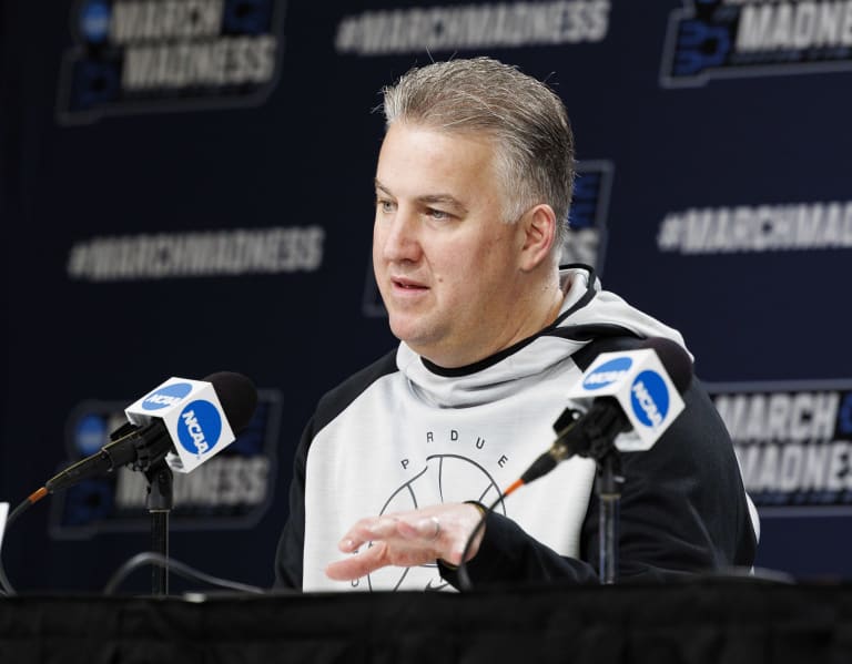 Video: Purdue coach Matt Painter, players in Milwaukee - BoilerUpload