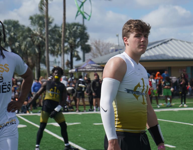 Video Highlights of Miami 2025 QB commit Luke Nickel at Battle Miami