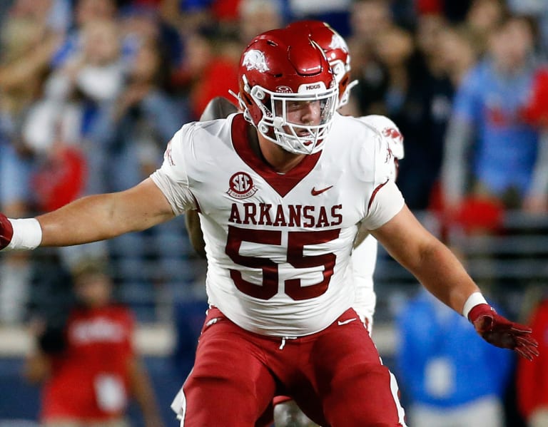 Arkansas Center Beaux Limmer Drafted by LA Rams in 2024 NFL Draft