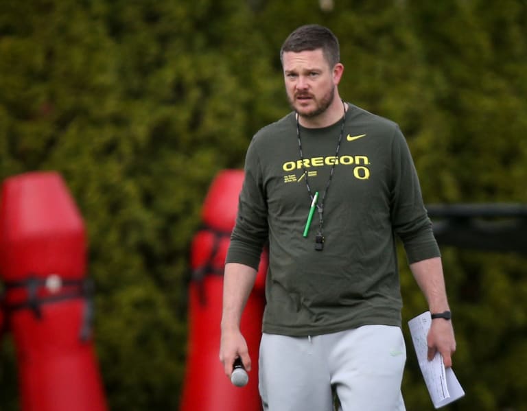 Everything Dan Lanning Said After Oregon's First Practice Of Fall Camp ...