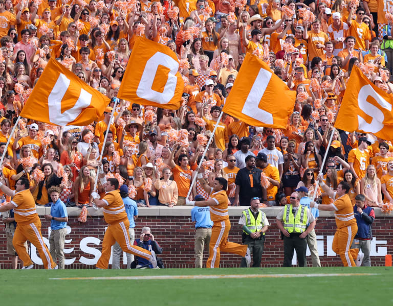 Tennessee football on sale message board