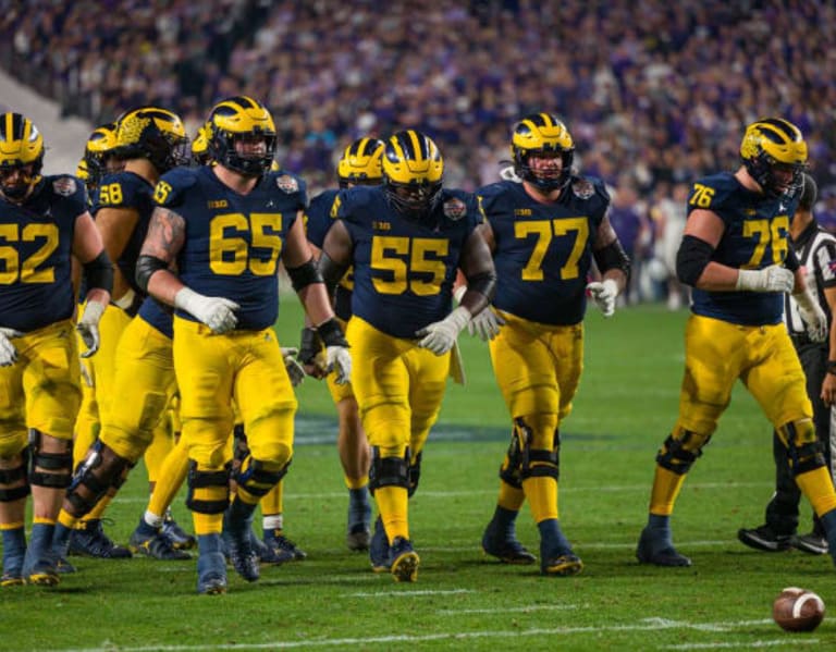 Michigan Wolverines guard Zak Zinter is a top 2024 NFL Draft